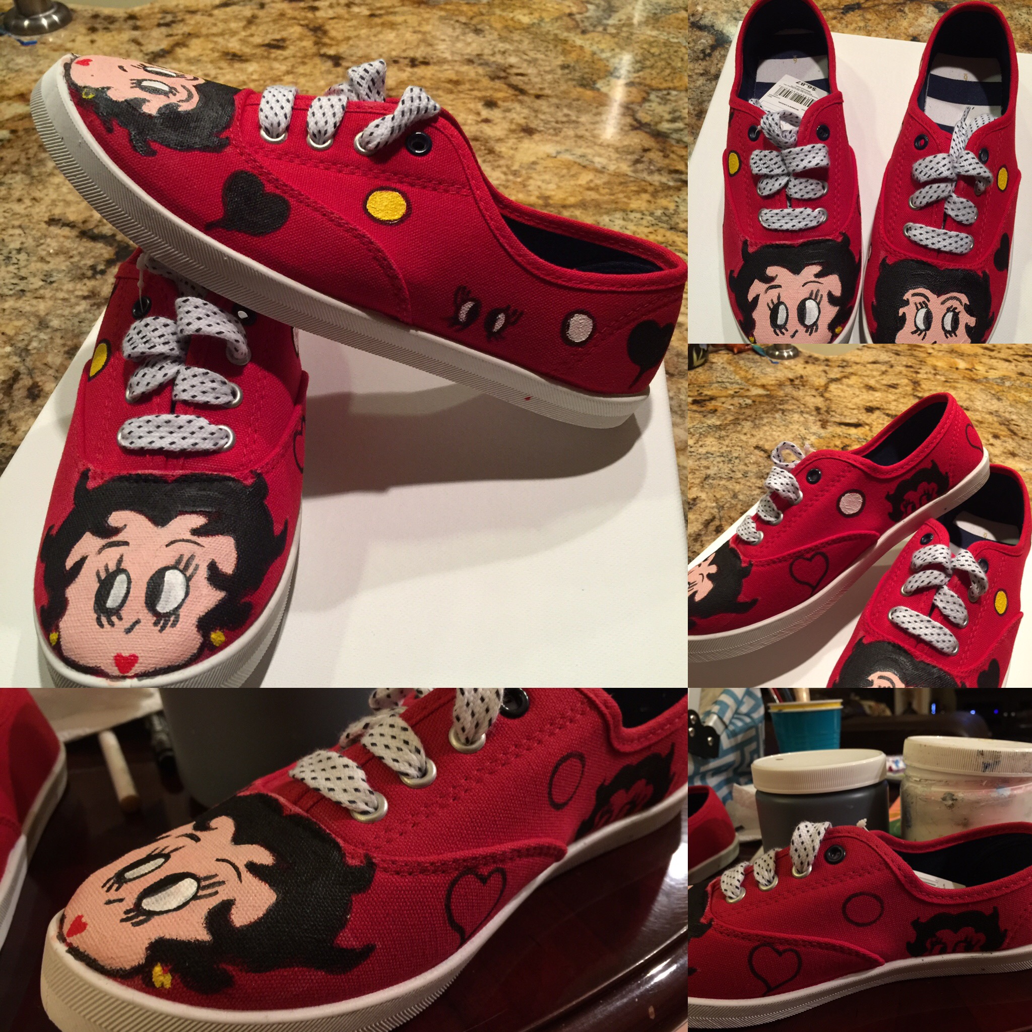 betty boop house shoes